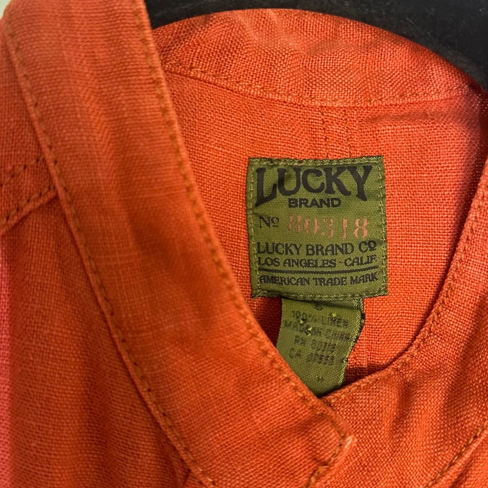 Lucky Brand Linen Jacket - Picture 4 of 5
